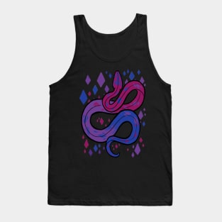 Bisexual Pride Snake Tank Top